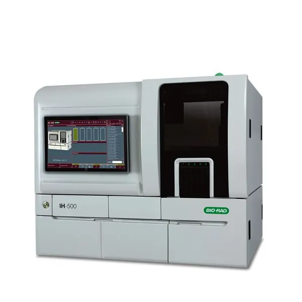 Sistema automatizado de tarjetas ID Biorad H500